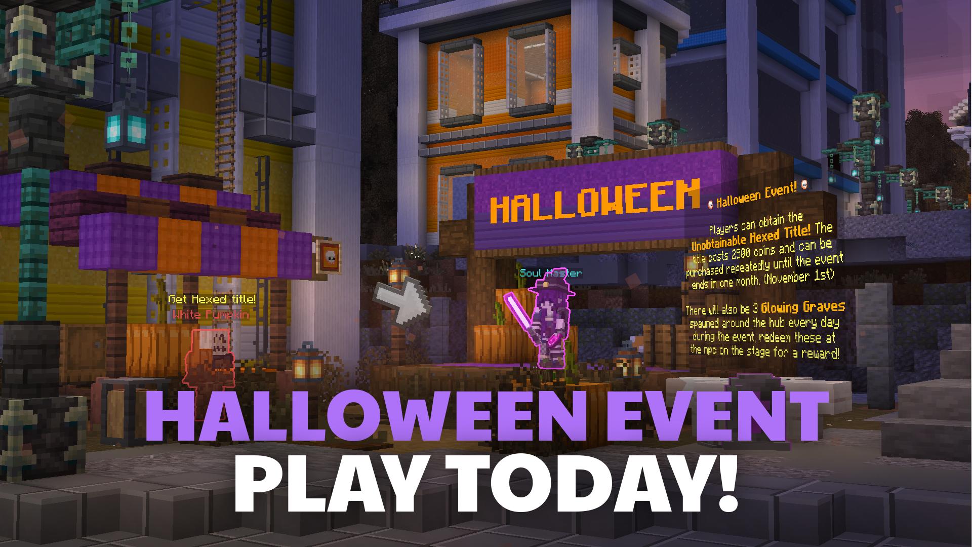 The Halloween Event Is Here