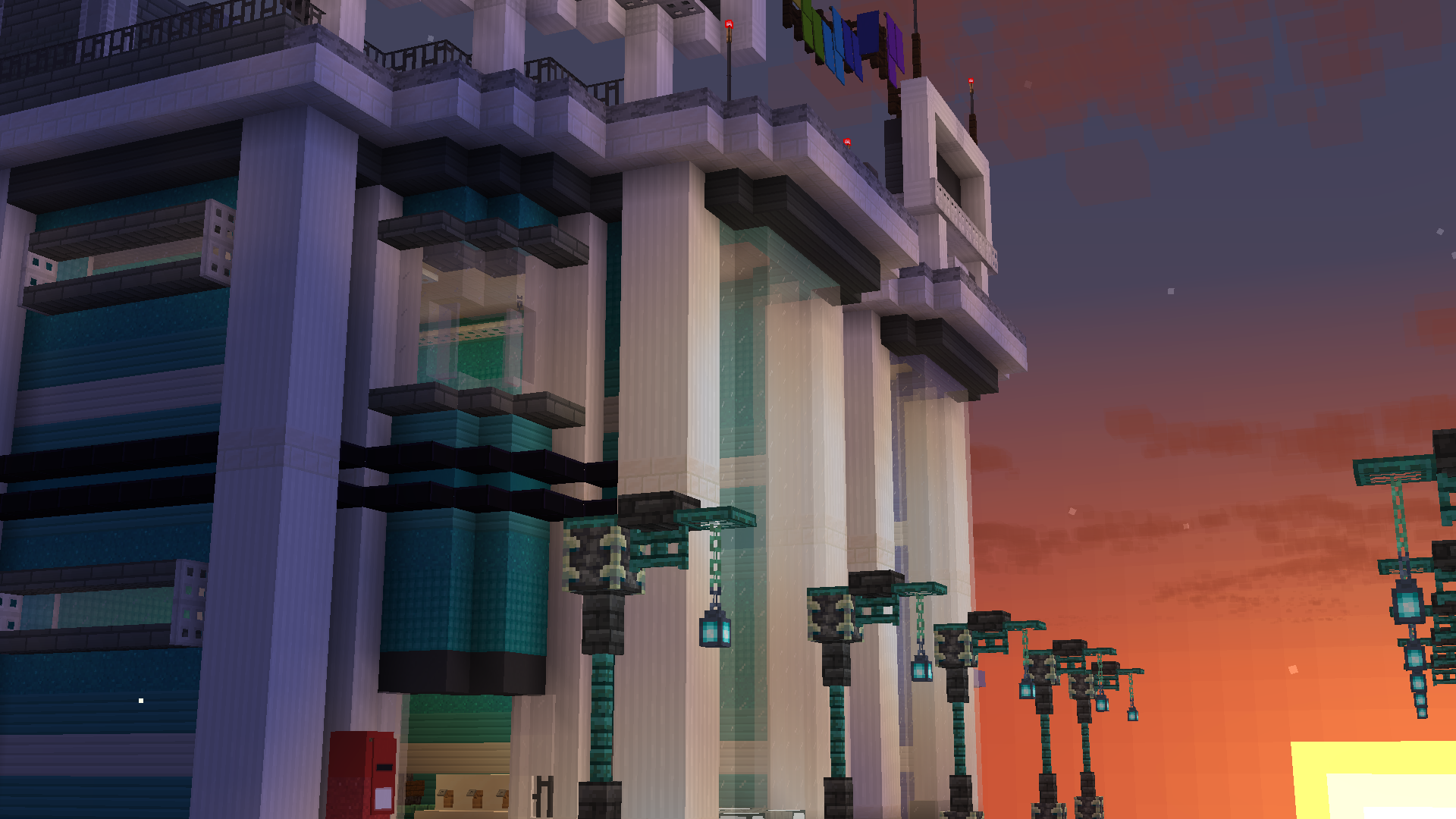 Tower at sunset